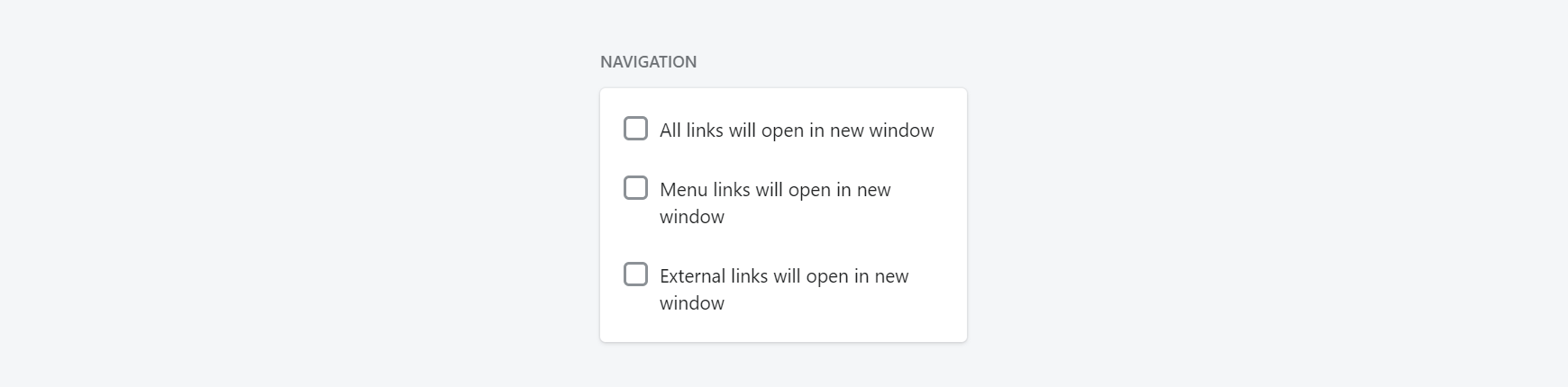 Links in new window