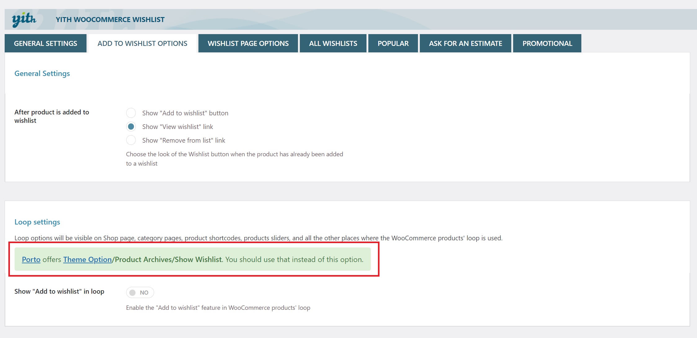 Yith Wishlist Plugins