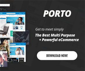 Porto Multipurpose and Powerful eCommerce
