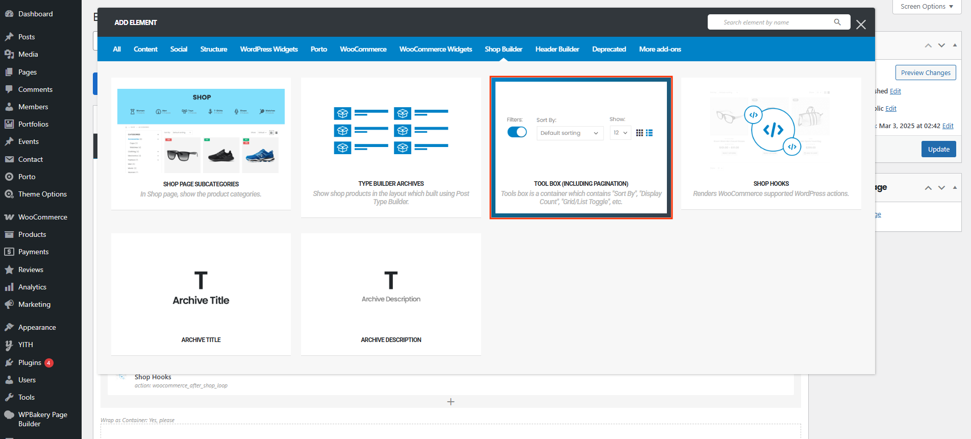 Porto Toolbox Element - Porto Documentation