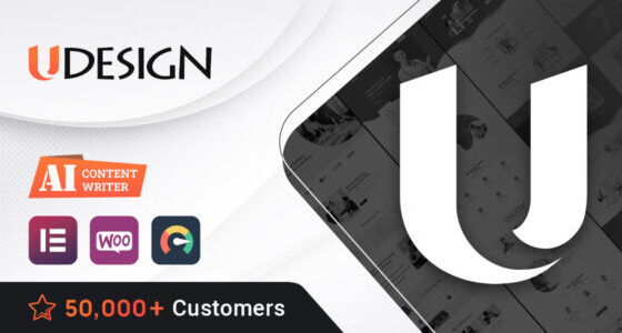uDesign Multipurpose WordPress Theme - a powerful and user friendly theme