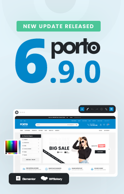 Porto WordPress 6.9.0 Released