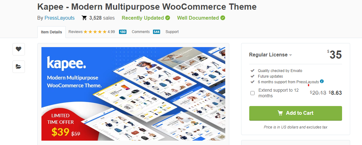 Kapee Theme