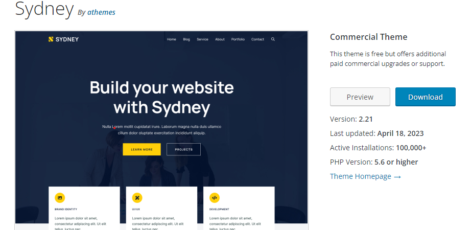 Sydney Theme