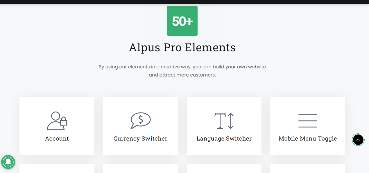 Alpus Pro Free Elements