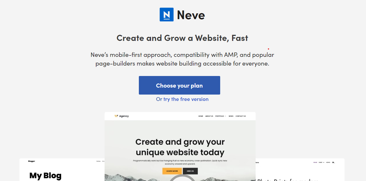 Neve Theme