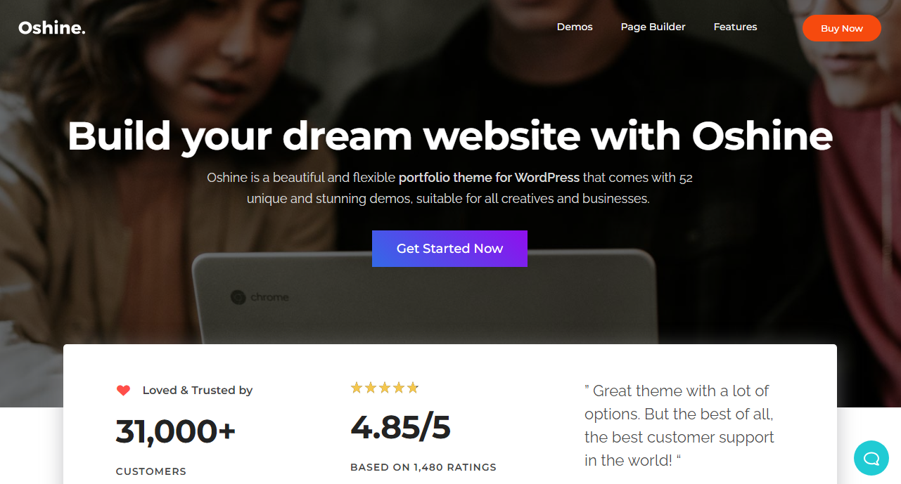 Oshine Theme