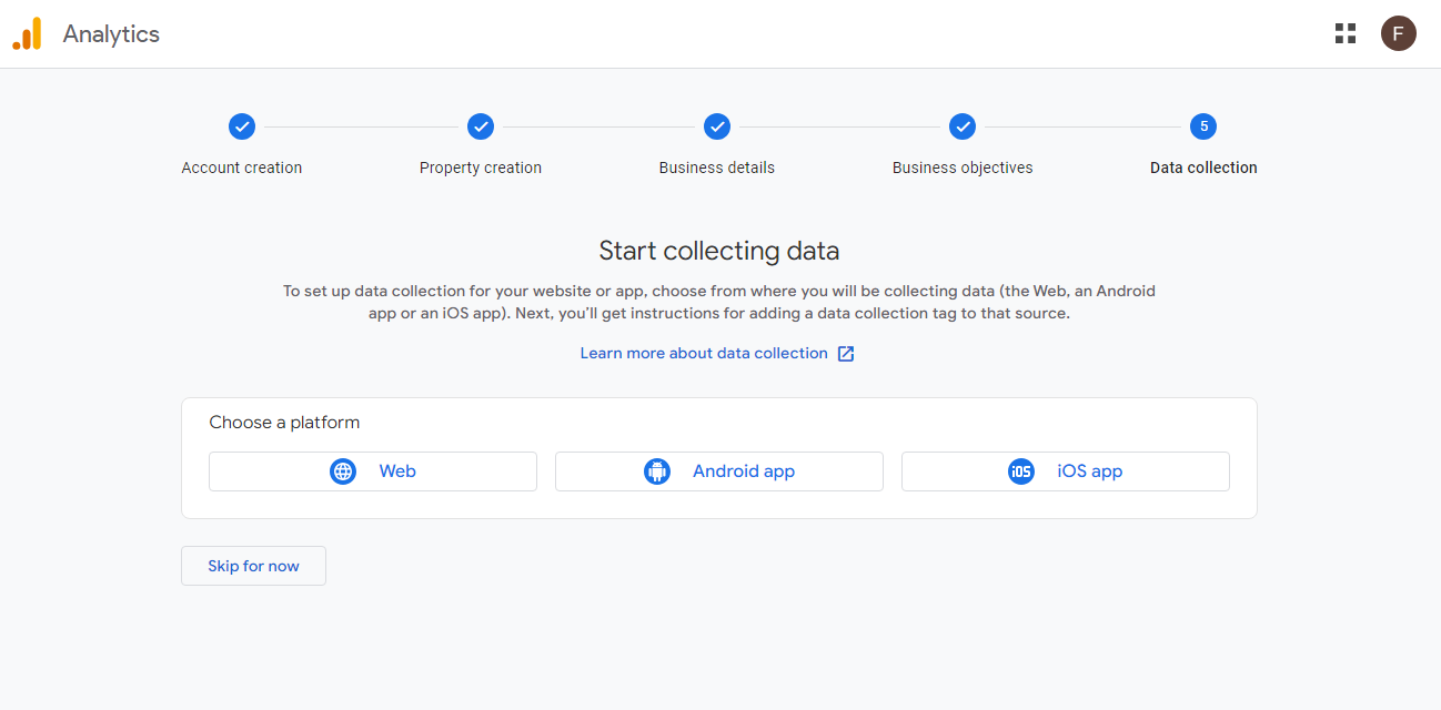 Creating Data Stream 