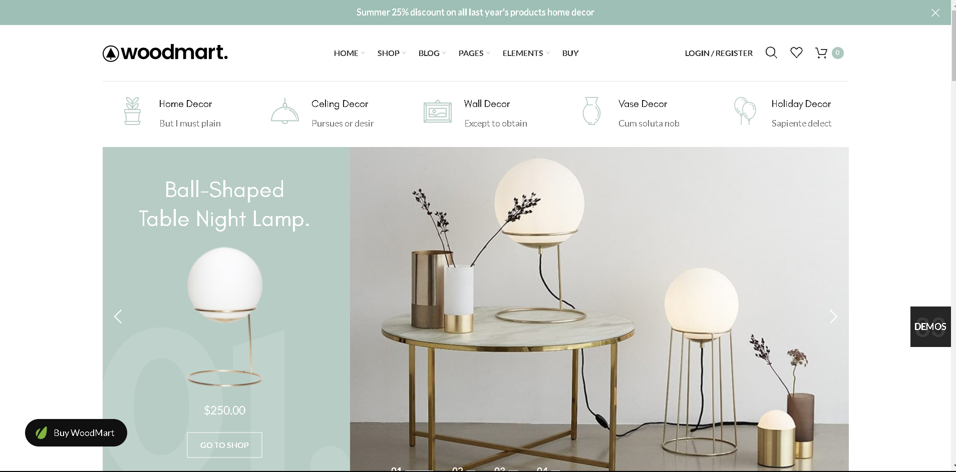 Interface & Design WoodMart