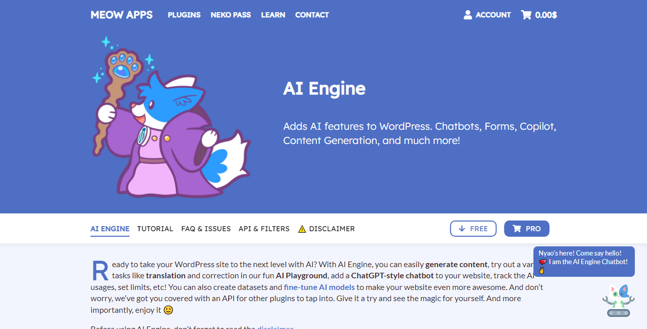AI Engine WordPress AI Plugin