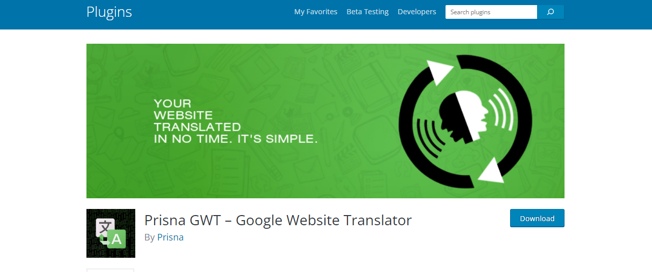 Google Website Translator