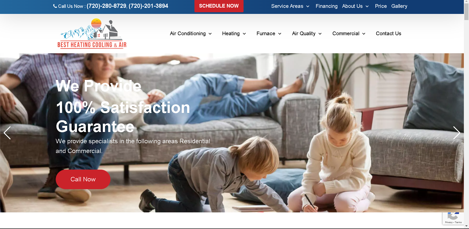 Aurora HVAC Services Your BHCA Porto Best WordPress Themes