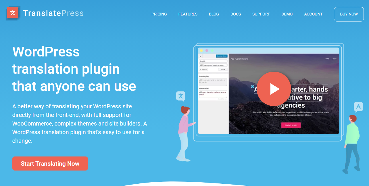 Translate Press AI Translation Plugins