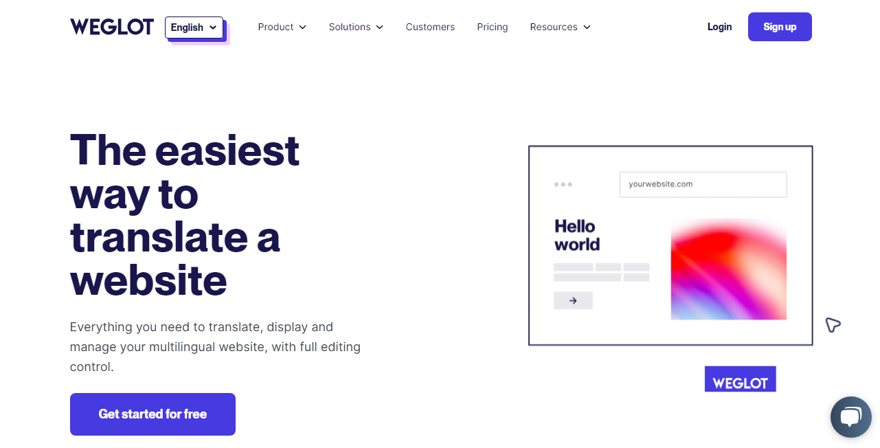 Weglot Translation Plugin