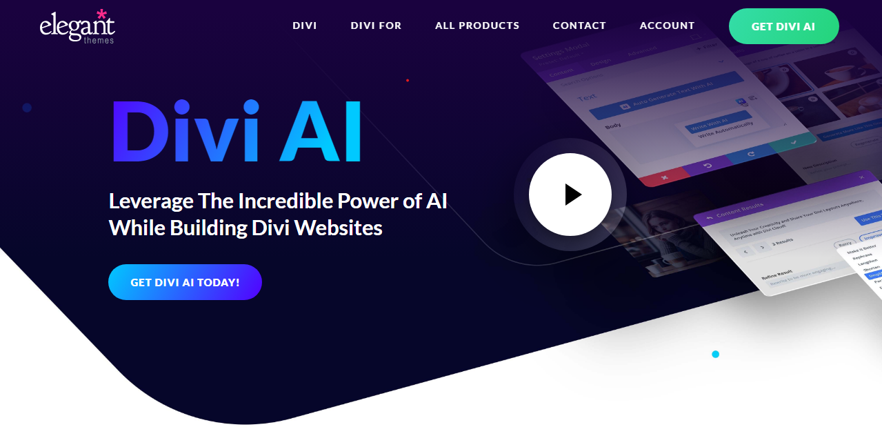 Divi AI Content Writer