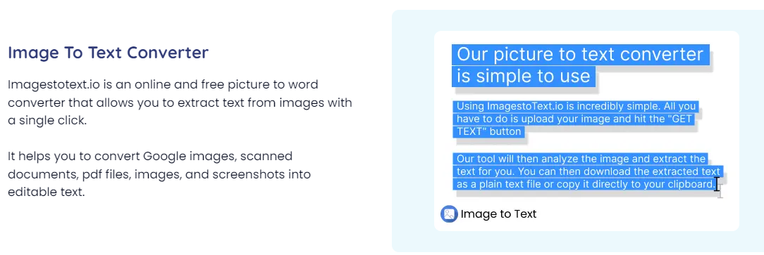 Imagestotext.io