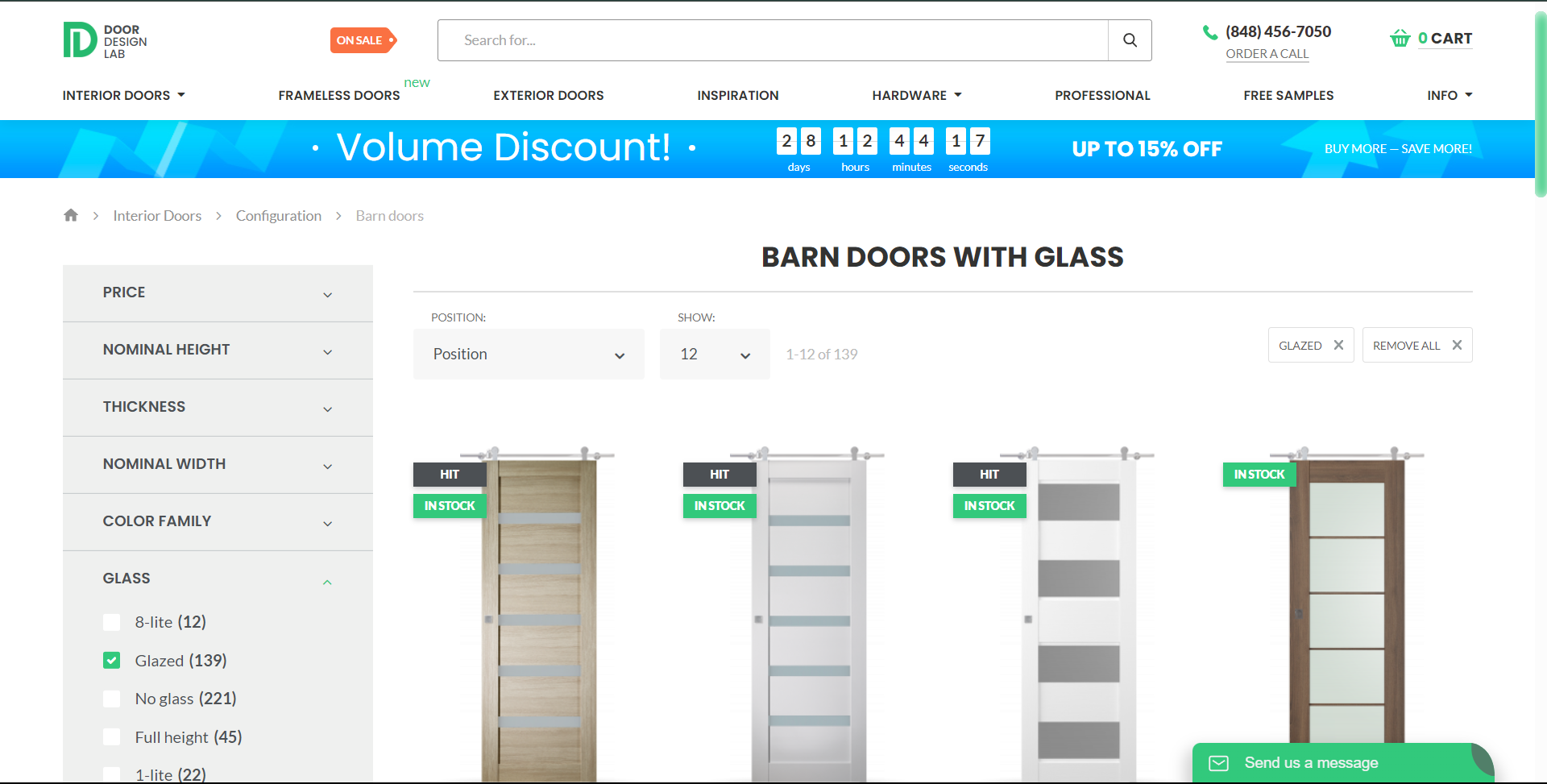 Glass Barn Doors