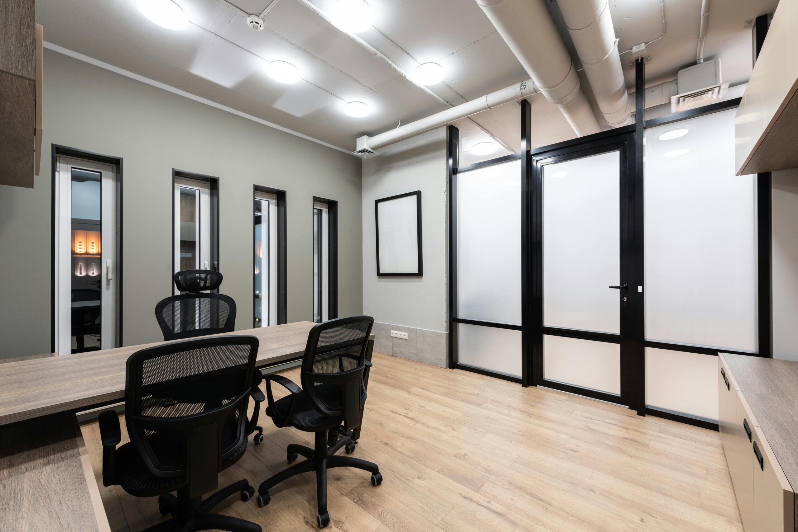 Glass Barn Door
