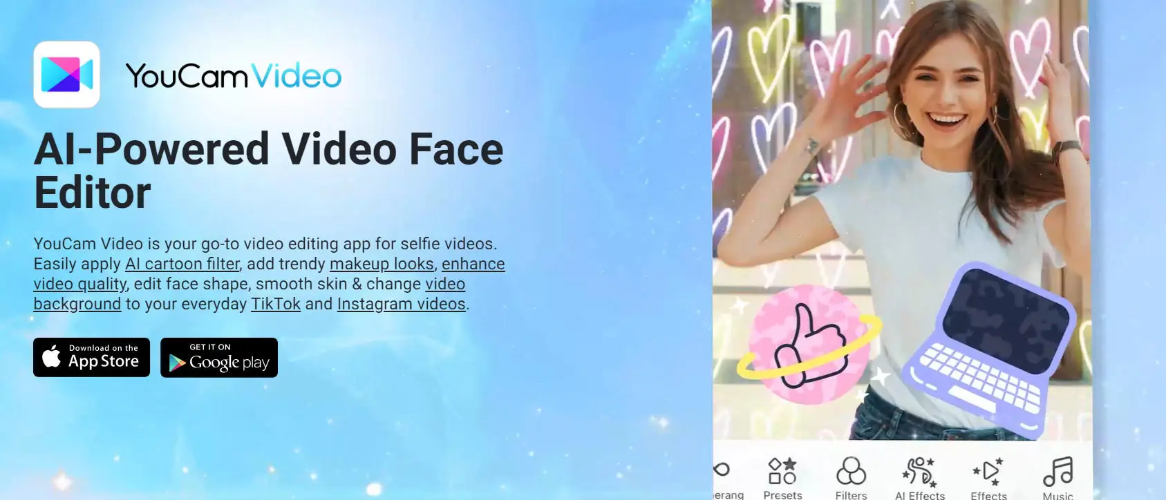 YouCam Video - AI-powered Video Editing App