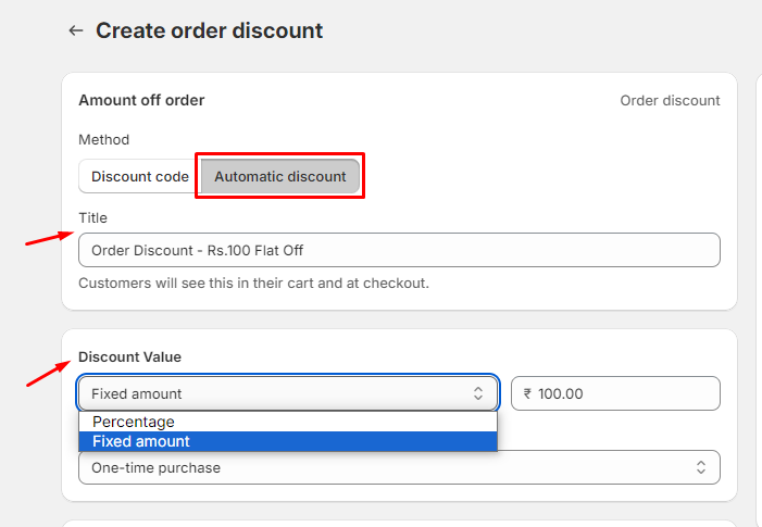 Step 2: Choose Method & Title