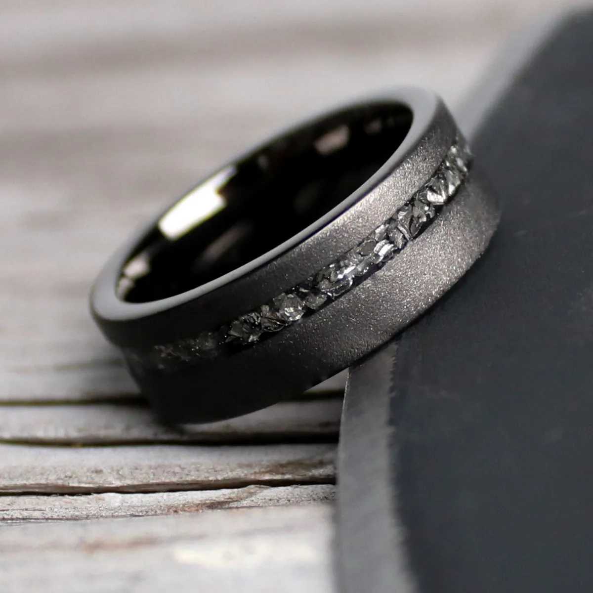 The Cosmic Charm of Meteorite Wedding Rings