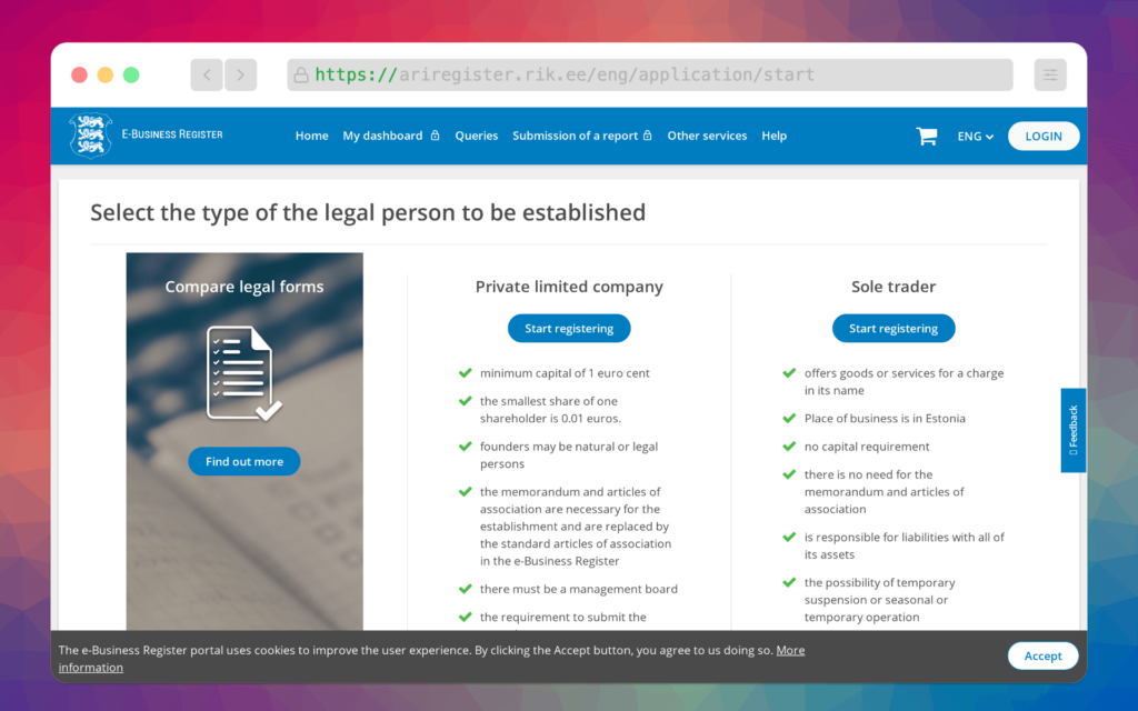 Start a Remote Business in Estonia
