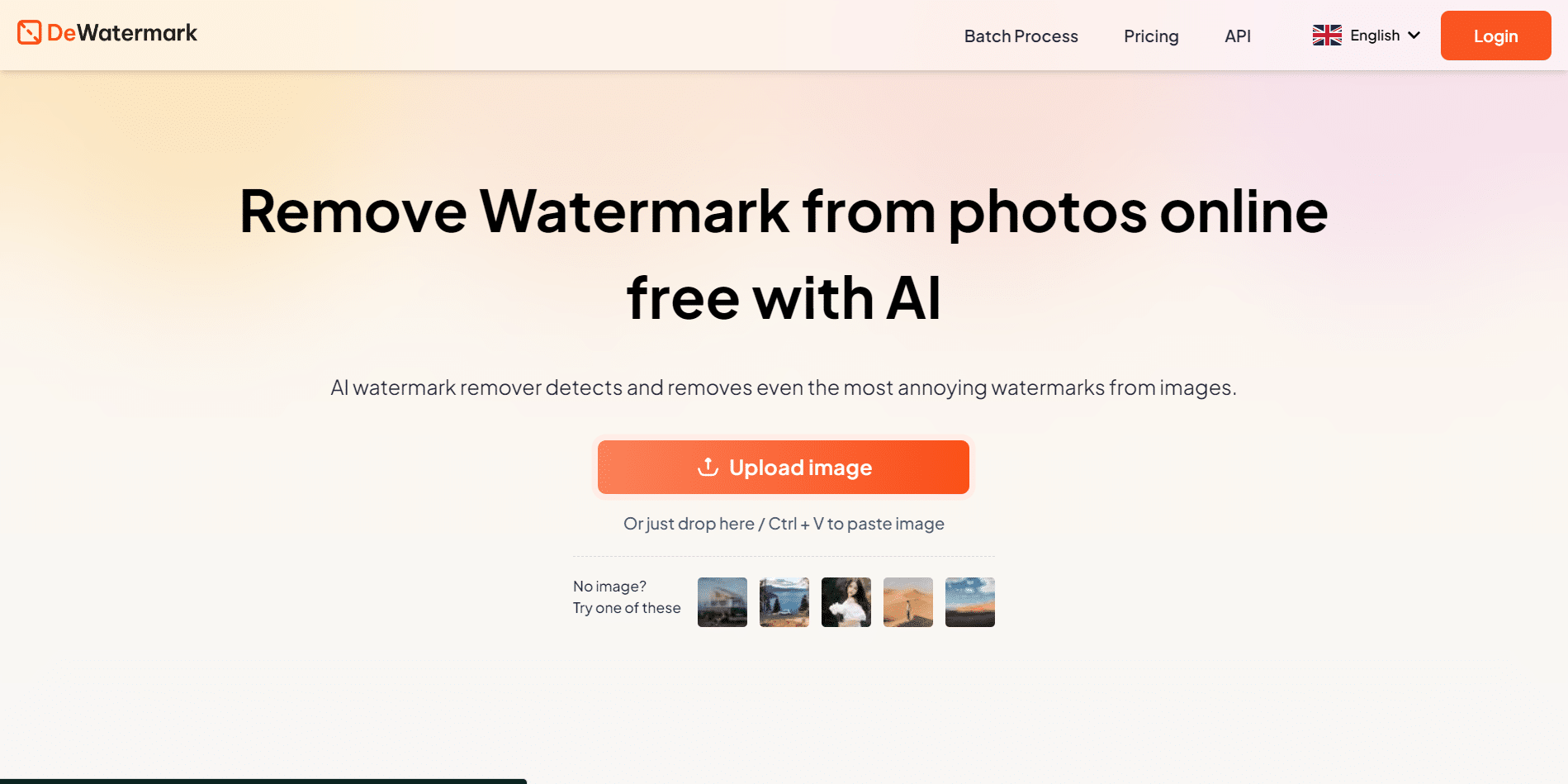 Remove Watermark: Dewatermark