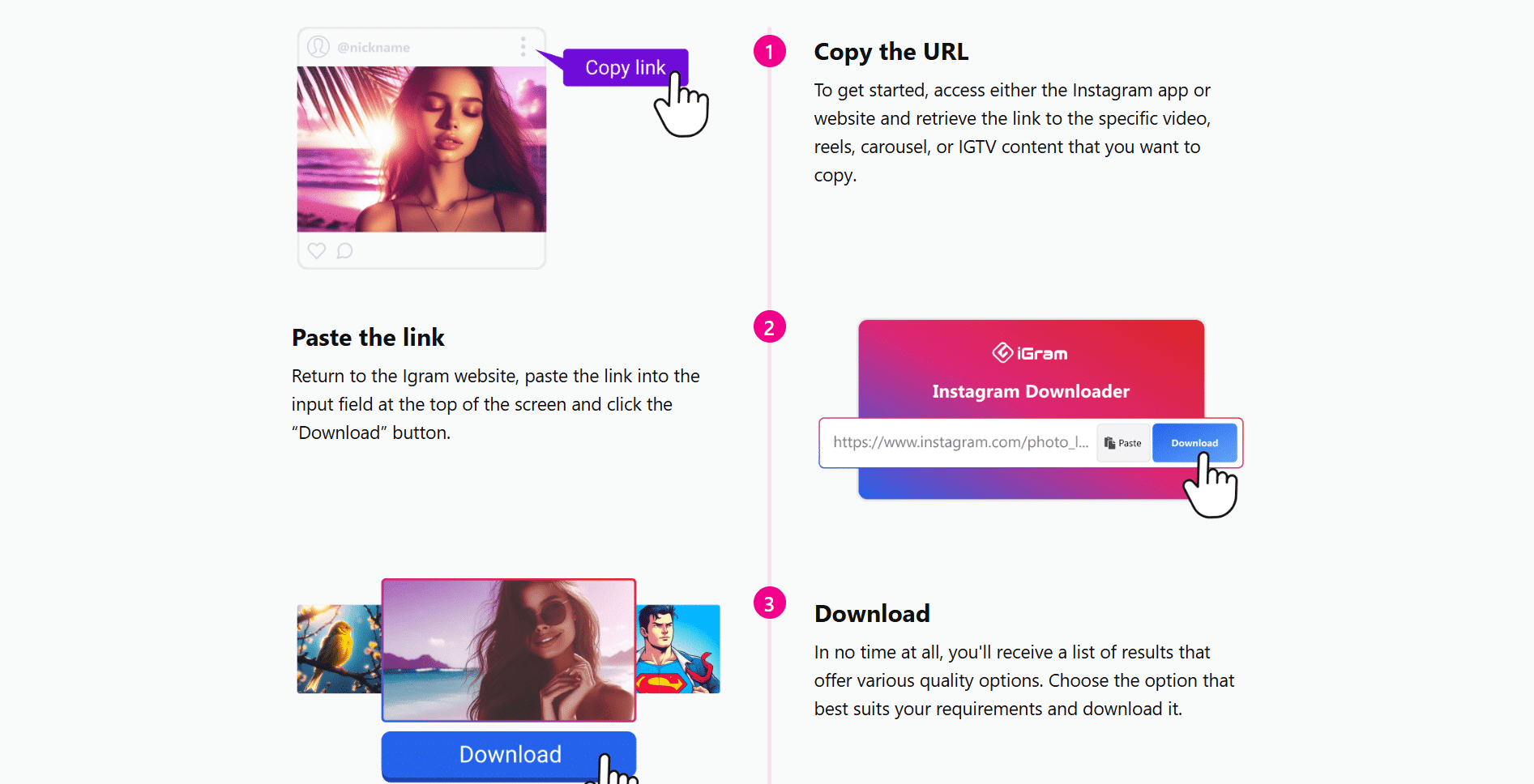 How To Use iGram’s Instagram Story Saver?