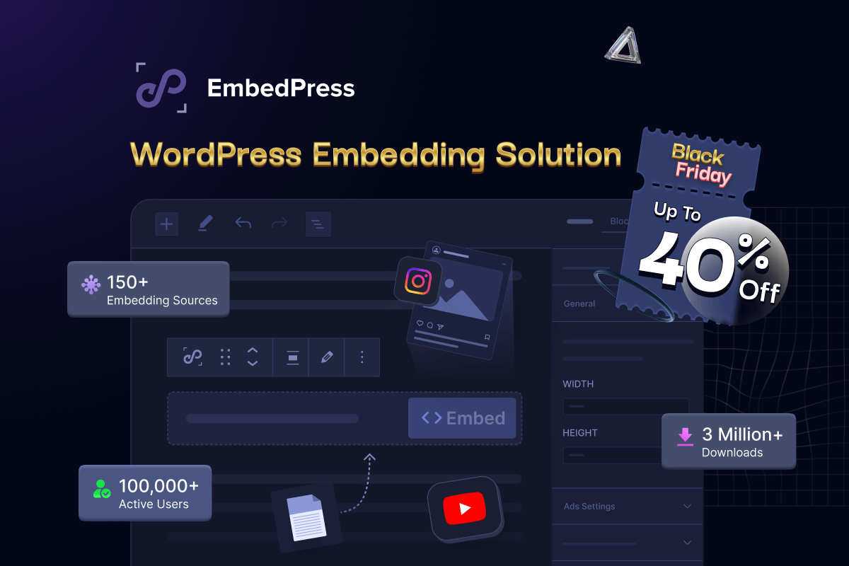 EmbedPress - WordPress Embedding Solution