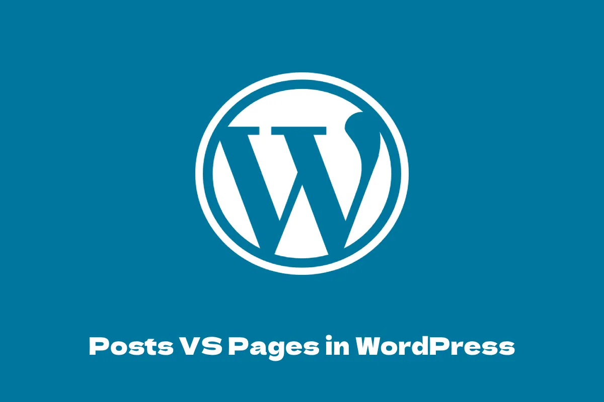 Posts VS Pages