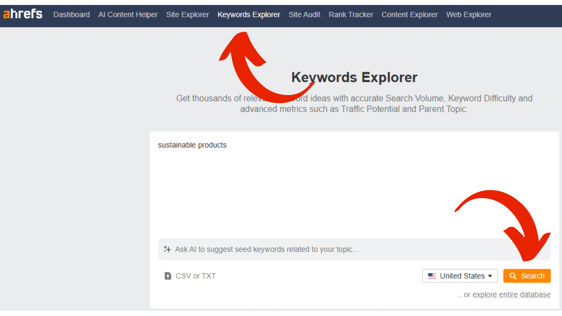 Conduct keyword research