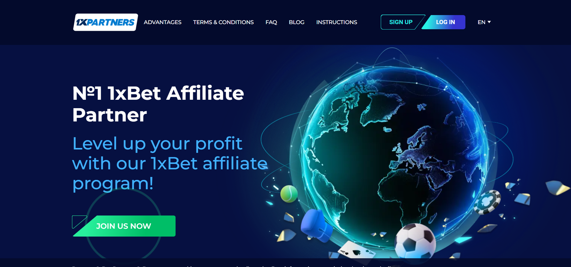 1xBet Affiliate Program