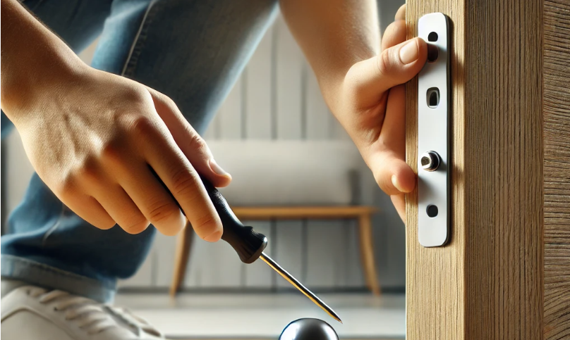 Install door stoppers