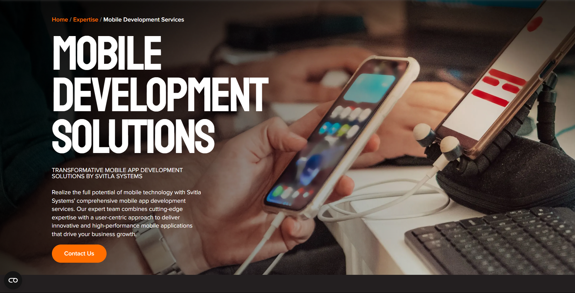 Mobile and web solutions