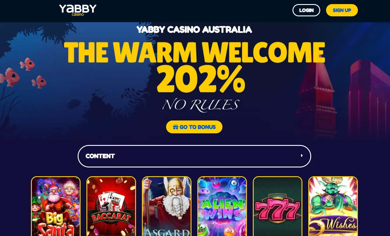 Yabby Casino - History and basic information