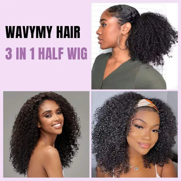 The Ultimate Guide to the Wavymy Hair 3 in 1 Half Wig