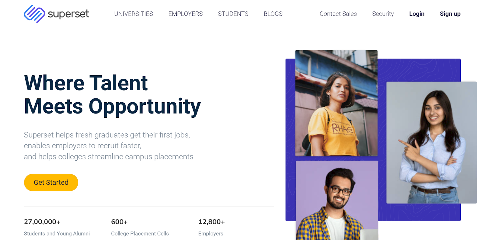 AI career platforms for freshers