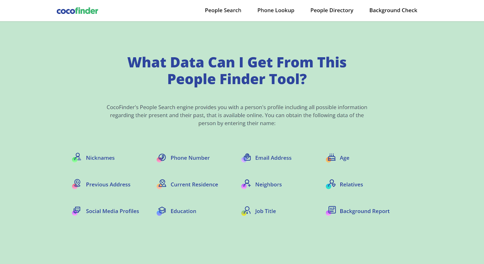 How to Run a People Search with CocoFinder 