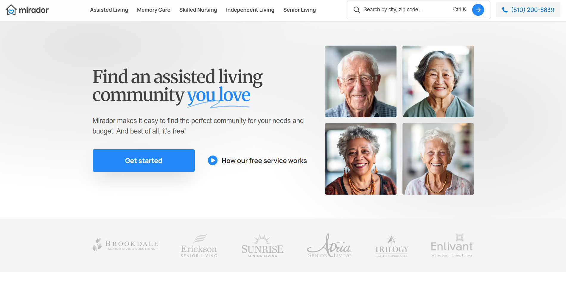 web design for assisted living