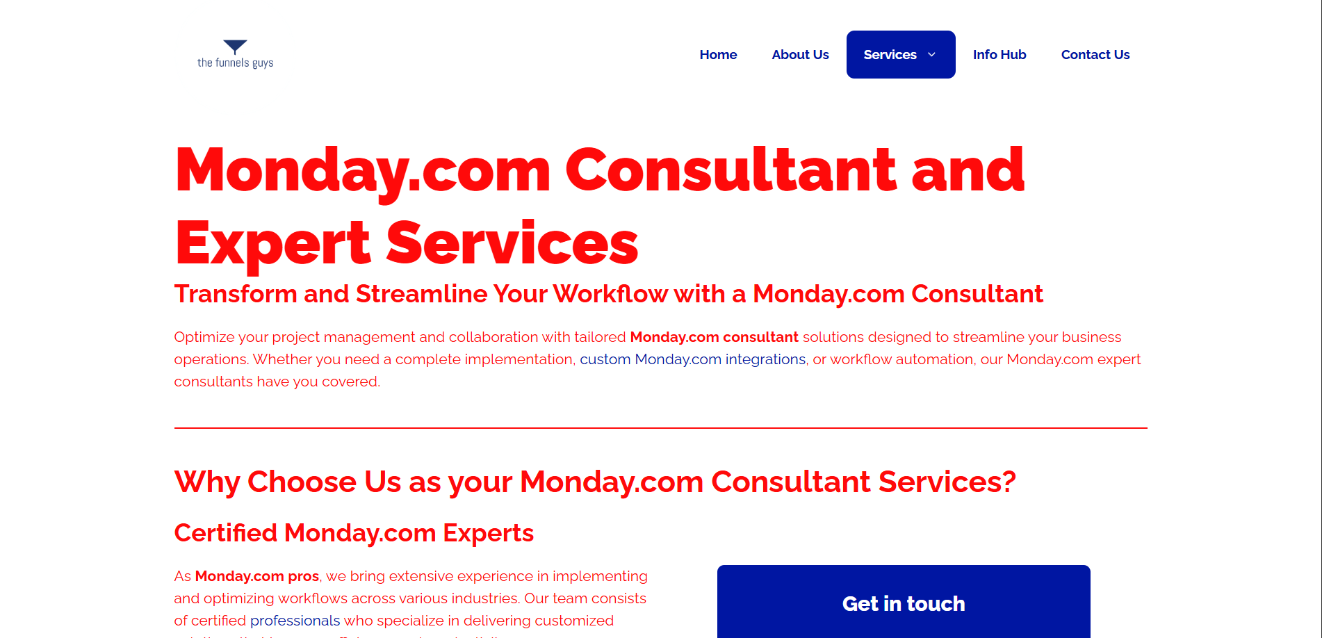 Monday.com consultant