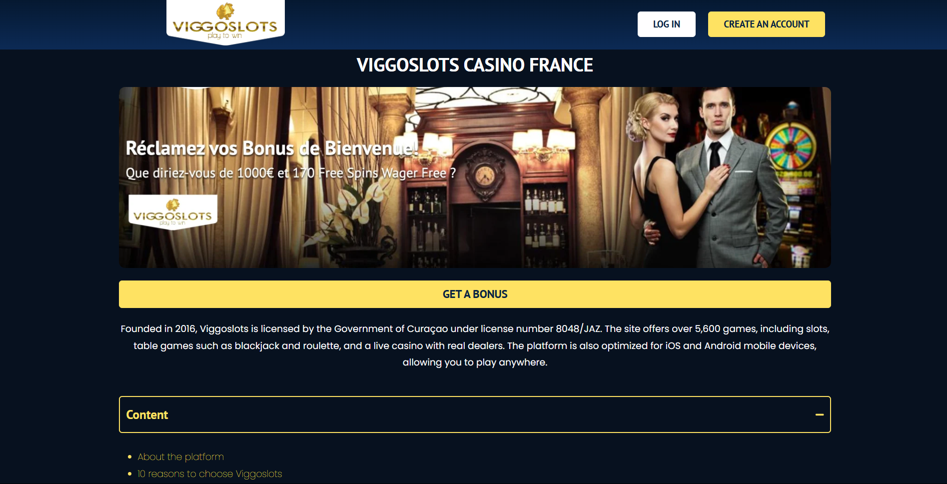 ViggoSlots mobile registration
