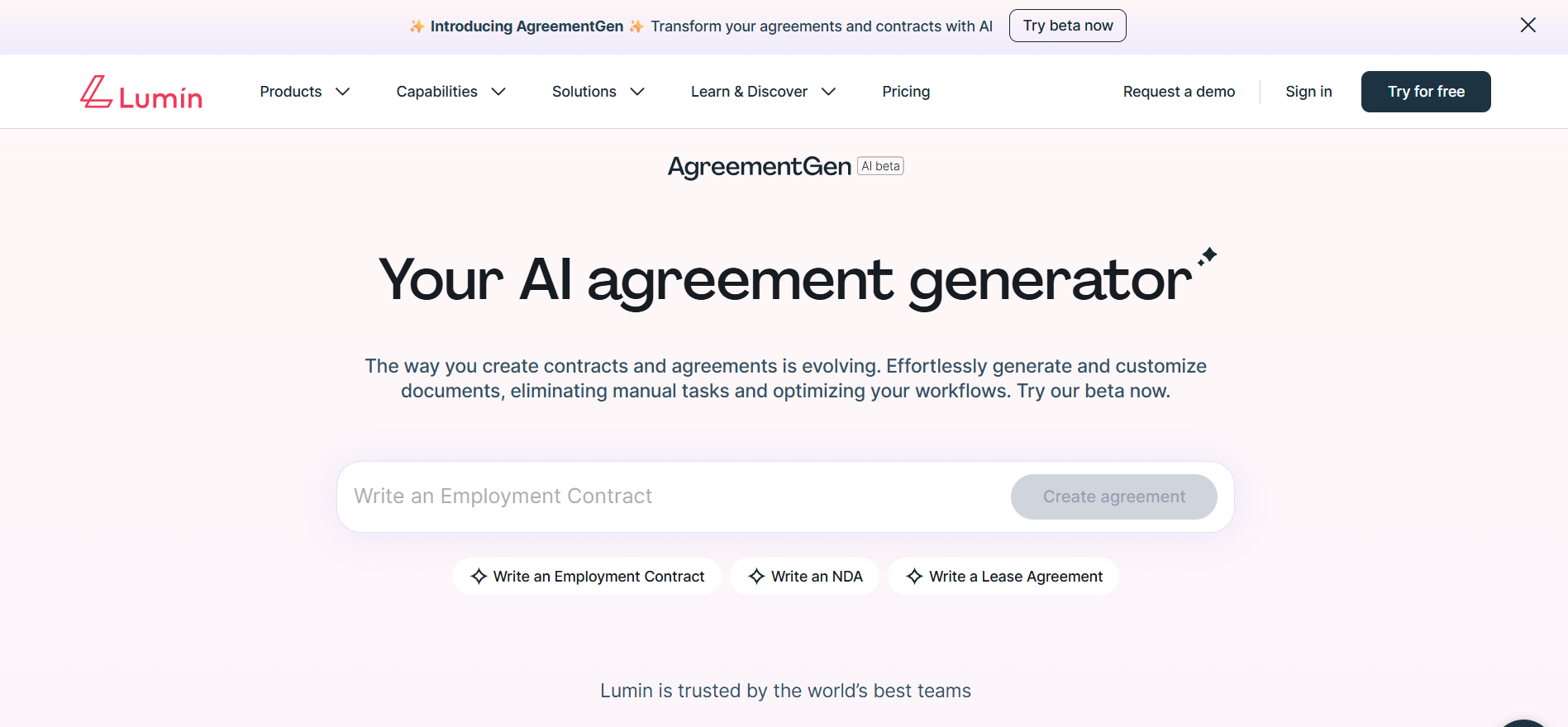 AI smart contract generator