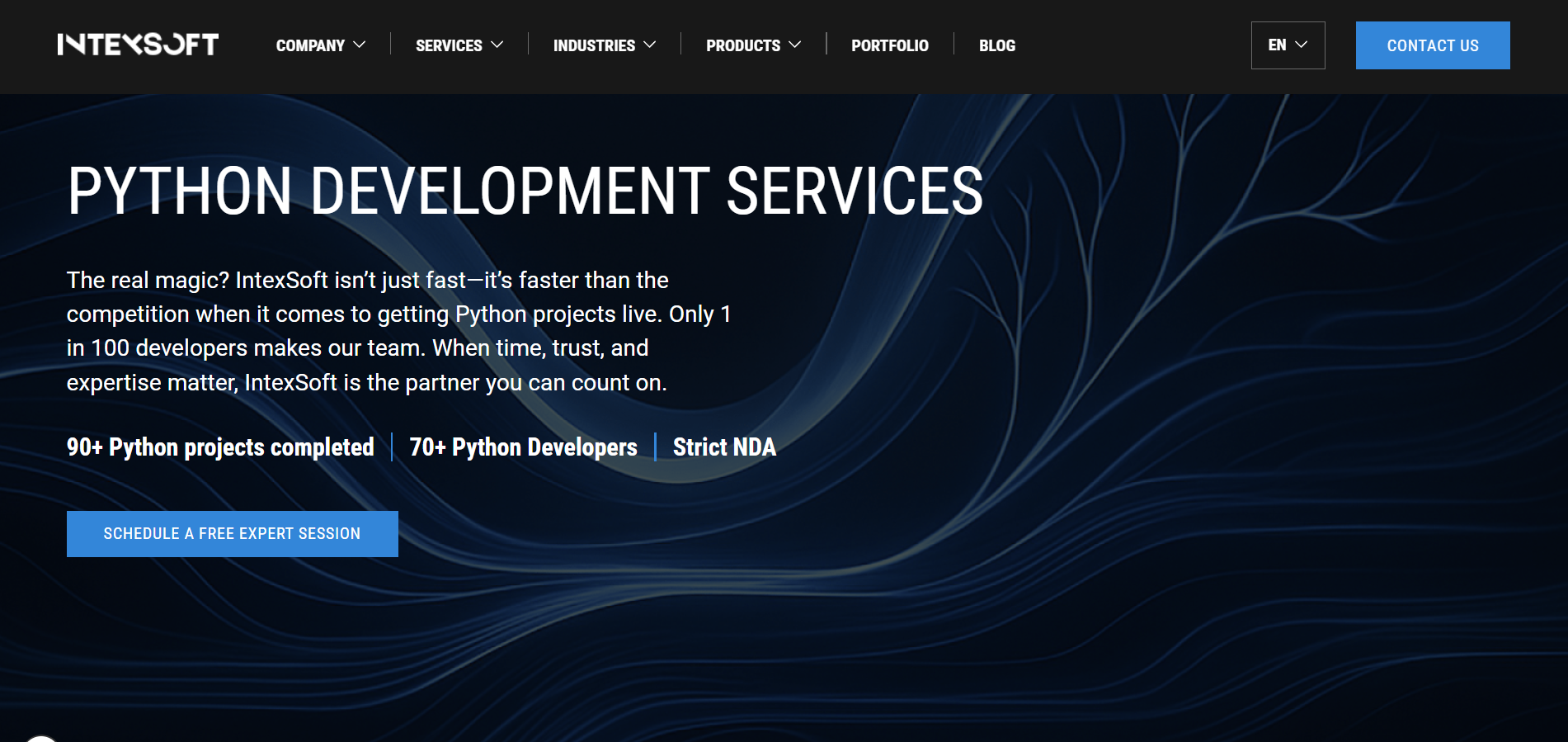Python software development company