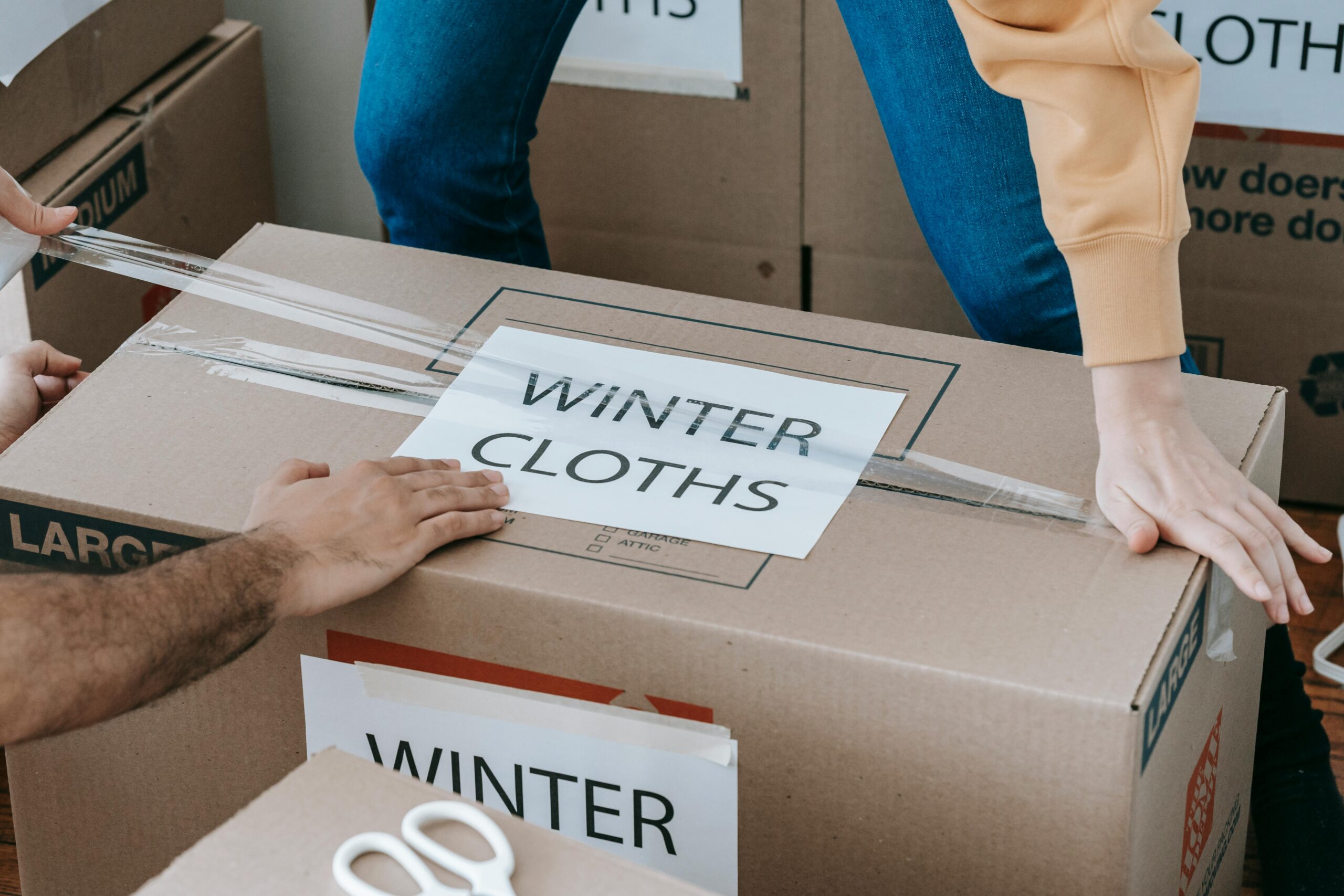 seasonal decluttering and smart storage