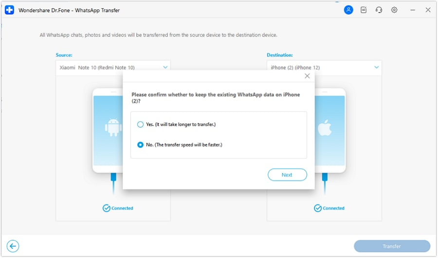 decide to preserve or delete data 