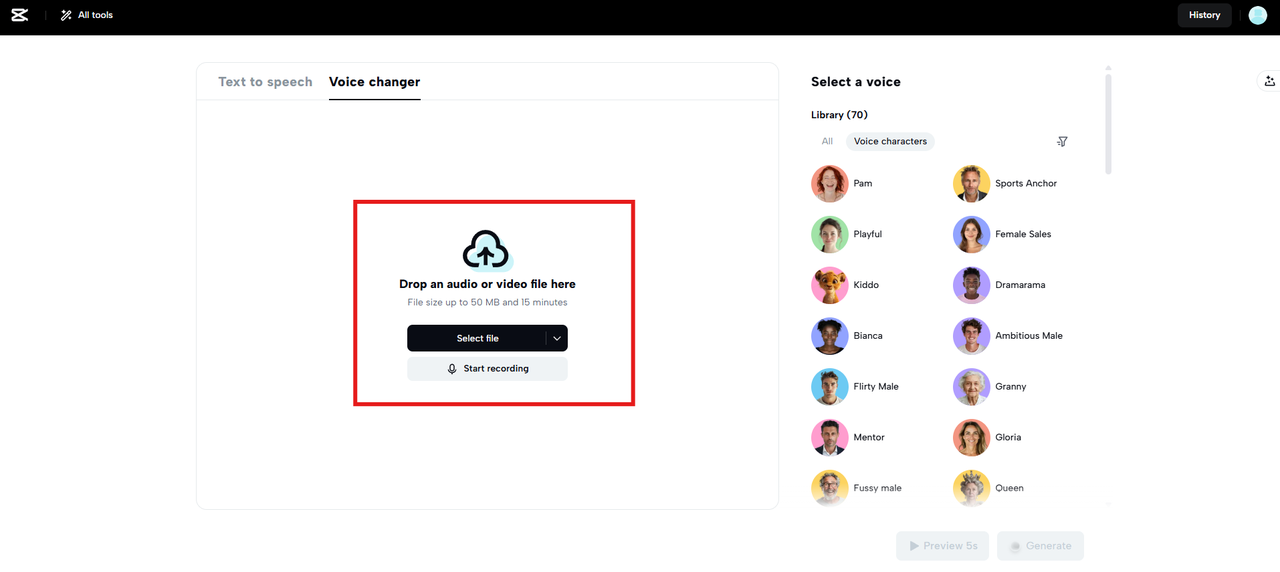 AI voice changer with accent and style customization 
