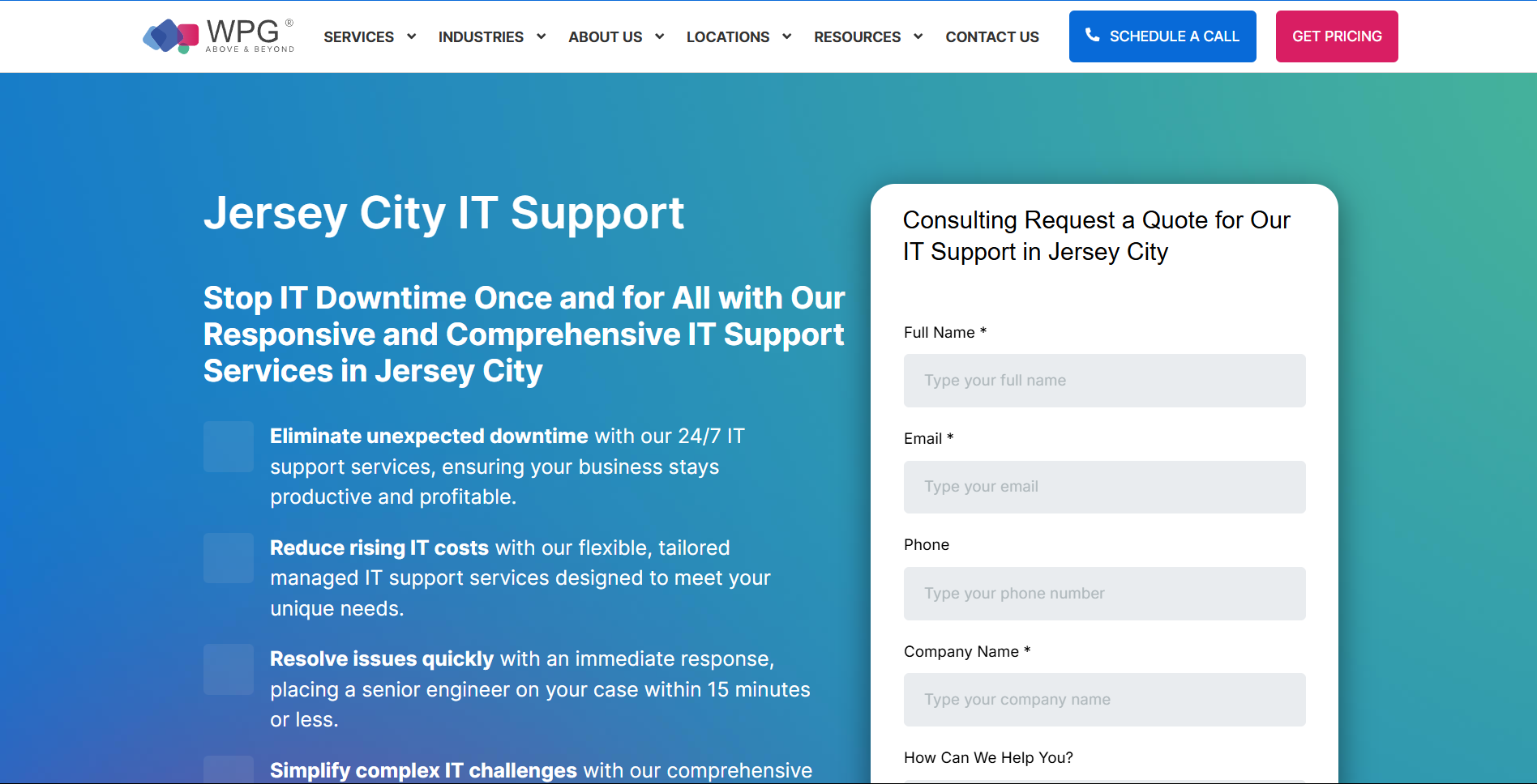 Business continuity through IT support