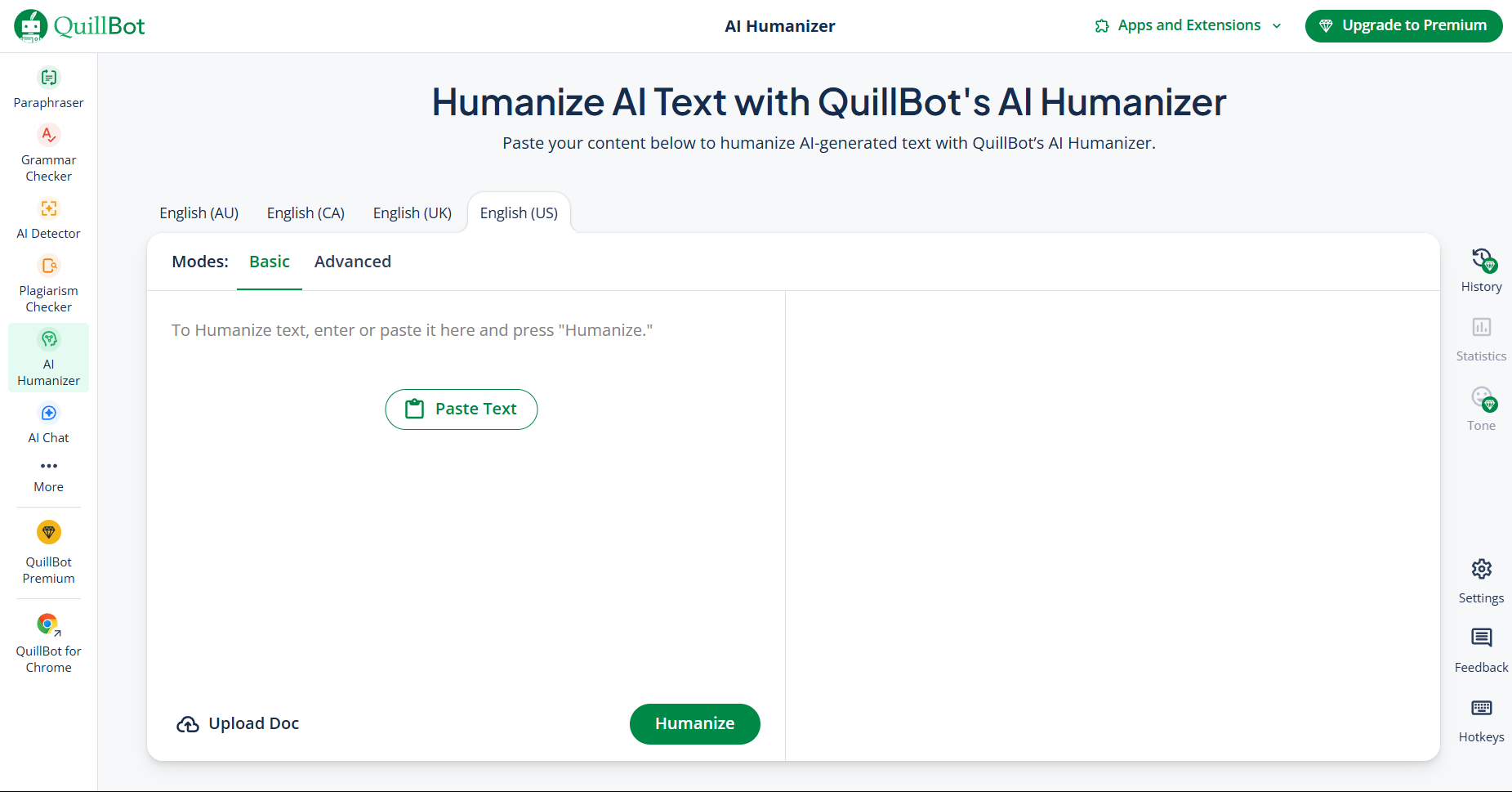 AI humanizer tool