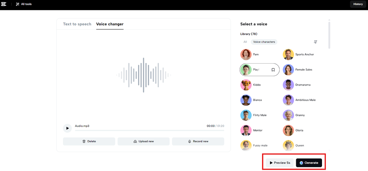 AI voice changer with accent and style customization 