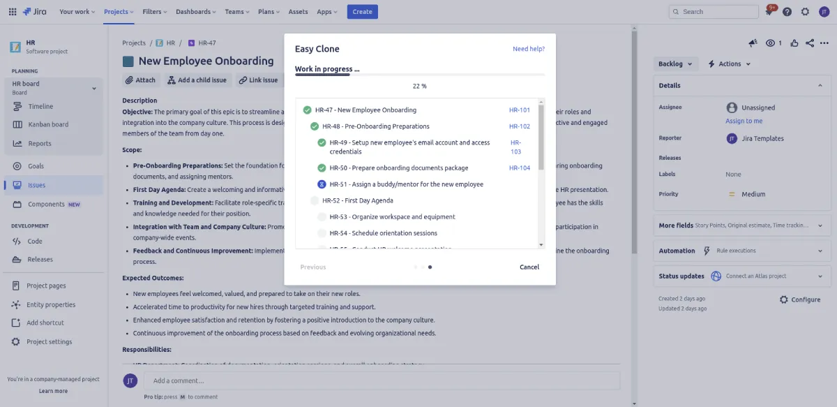 Exploring How to Copy Work Items in Jira for Better Process Management